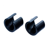  fix-o-moll Накладка-кольцо для меб. ножек D24-26мм (черный 4 шт) 