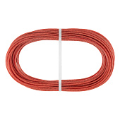  Трос металлополимерный красный 3мм 20м.п.,Сибртех ПР-3.0 