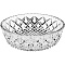  Салатник Crystal Bohemia 21см БПХ455 