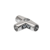 Соединитель 4-х труб хром "Element" Соединитель 4-х труб хром "Element"