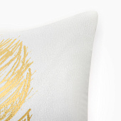 Наволочка 42х42 декоративная Этель Перо велюр, 4370137 Наволочка 42х42 декоративная Этель Перо велюр, 4370137