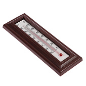  Термометр  LuazON, комнатный, пластик, коричневый 558416 
