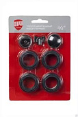 Набор для радиатора Royal Thermo 3/4" черный
