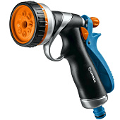 Поливочный пистолет,курок сзади, металлический с TPR GRINDA RM-8 8-427143 Поливочный пистолет,курок сзади, металлический с TPR GRINDA RM-8 8-427143