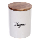 Банка для хранения "White magic" 650мл 10х13см для сахара 315-352 Банка для хранения "White magic" 650мл 10х13см для сахара 315-352