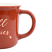 Кружка Autumn, 370 мл, оранжевая, Fall stories ANLAF-3511-25 Кружка Autumn, 370 мл, оранжевая, Fall stories ANLAF-3511-25