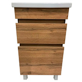 Тумба Рино 60 напольная фасад ясень с белыми стенками с раковиной Como 60 Vimark Тумба Рино 60 напольная фасад ясень с белыми стенками с раковиной Como 60 Vimark