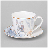  Чайная пара  "снежная королева" 300 мл 590-623 