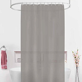 Штора для ванной 180х180 серый PEVA GX003-G 13664 Штора для ванной 180х180 серый PEVA GX003-G 13664