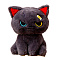  Мягкая игрушка Кот, 20 см, серый, 9891271 