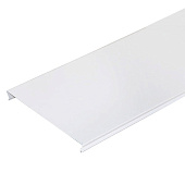  Рейка потолочная S-дизайн алюминиевая Cesal 100х3000 жемчужно-белый 