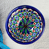 Пиала Риштанская керамика "Узоры", 9,5 см 2410832 Пиала Риштанская керамика "Узоры", 9,5 см 2410832