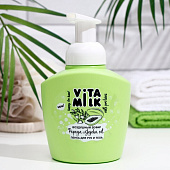 Пенка для рук и тела VITAMILK Воздушный зефир Папайя+масло жожоба 400мл Пенка для рук и тела VITAMILK Воздушный зефир Папайя+масло жожоба 400мл
