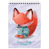 Блокнот BRAUBERG KIDS, Милые зверята, А5, 60л, клетка, 114364 Блокнот BRAUBERG KIDS, Милые зверята, А5, 60л, клетка, 114364