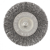 Щетка плоская д/дрели 75 мм витая проволока 0.3мм Сибртех Щетка плоская д/дрели 75 мм витая проволока 0.3мм Сибртех