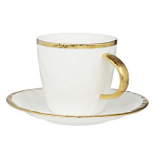  Набор чайный Millimi Романс 2 предмета 250мл фарфор, белый 802-509 