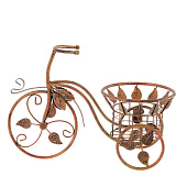 Подставка для цветов "Велосипед", L45 W20 H31 см 817001 Подставка для цветов "Велосипед", L45 W20 H31 см 817001