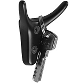 Крючок мебельный CAPPIO YAK, двухрожковый, цвет черный 9617941 Крючок мебельный CAPPIO YAK, двухрожковый, цвет черный 9617941