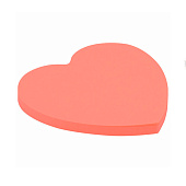 Блок самоклеящийся фигурный BRAUBERG Сердце 50л., розовый, европодвес, 122710 Блок самоклеящийся фигурный BRAUBERG Сердце 50л., розовый, европодвес, 122710