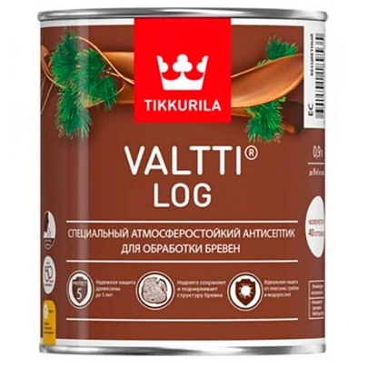  Антисептик VALTTI LOG красное дерево 0,9 л 