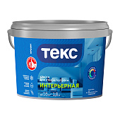 Краска интерьерная Текс ПРОФИ 1,8л Краска интерьерная Текс ПРОФИ 1,8л
