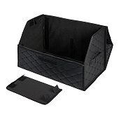  Бокс-органайзер в багажник 55х30х35 см AIRLINE стеганый Ромб Черный 