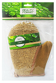 Мочалка натуральная (Джут) рукавица арт.58707-7239 Мочалка натуральная (Джут) рукавица арт.58707-7239