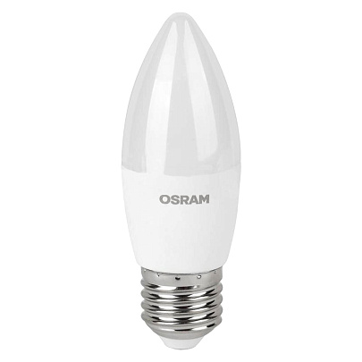 Лампа LED 7Вт Е27, свеча, 3000К теплый OSRAM Лампа LED 7Вт Е27, свеча, 3000К теплый OSRAM