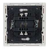 Выключатель встраиваемый проходной 1 клавиша, цвет белый, IEK FORTE&PIANO Выключатель встраиваемый проходной 1 клавиша, цвет белый, IEK FORTE&PIANO