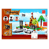 Конструктор Pirates 234 детали, Пираты на острове, 32х21 см, коробка, 27503 Конструктор Pirates 234 детали, Пираты на острове, 32х21 см, коробка, 27503