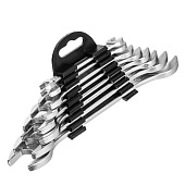 Набор ключей рожковых 6х22мм, 8 шт, хромированные, Sparta Набор ключей рожковых 6х22мм, 8 шт, хромированные, Sparta