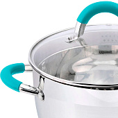 Кастрюля из нержавеющей стали Mallony Bravo 5.1л 005431 Кастрюля из нержавеющей стали Mallony Bravo 5.1л 005431