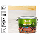 HUSKY SIBERIAN «Суперлазурь» белая 9л HUSKY SIBERIAN «Суперлазурь» белая 9л