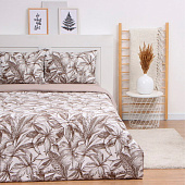 Постельное бельё LoveLife евро Tropics 200х220см,225х240см,50х70см-2шт, жатка, 100% п/э, 100гр/м2 Постельное бельё LoveLife евро Tropics 200х220см,225х240см,50х70см-2шт, жатка, 100% п/э, 100гр/м2