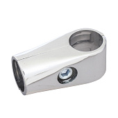  Соединитель 2-х труб Т-образно хром 