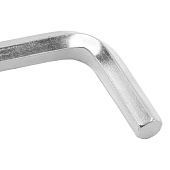 Ключ имбусовый HEX, 8мм, 45x, закаленный, никель// Сибртех Ключ имбусовый HEX, 8мм, 45x, закаленный, никель// Сибртех