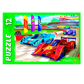 Пазлы Крутой вираж №9, 12 элементов, П12-2716 Пазлы Крутой вираж №9, 12 элементов, П12-2716