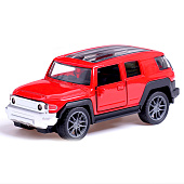 Машина металлическая Автоград "Джип", 1:36, инерция, открываются двери, красный, 10292555 Машина металлическая Автоград "Джип", 1:36, инерция, открываются двери, красный, 10292555