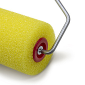 Валик структурный с рукояткой "Шероховатый", ось 6мм, 240мм Валик структурный с рукояткой "Шероховатый", ось 6мм, 240мм