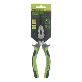 Длинногубцы прямые 180мм, фосфатирование, трехкомпонентные рукоятки, Сибртех Длинногубцы прямые 180мм, фосфатирование, трехкомпонентные рукоятки, Сибртех