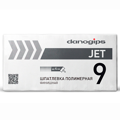  Шпатлевка полимерная финишная Jet 9 (20кг) /Danogips 