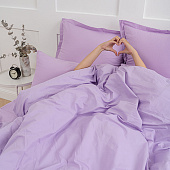  Пододеяльник 205х217 Цвет Эмоций поплин, хлопок, лаванда ВБ, 1566 