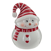 Емкость для сыпучих продуктов "Снеговик", 900 мл 20 см 764529 Емкость для сыпучих продуктов "Снеговик", 900 мл 20 см 764529