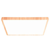 Светильник потолочный LED ARCTICA RF СЛЛ 50Вт 3К/4К/6,5К (450х24) Квадрат Дерево S=25м2 /LEEK Светильник потолочный LED ARCTICA RF СЛЛ 50Вт 3К/4К/6,5К (450х24) Квадрат Дерево S=25м2 /LEEK