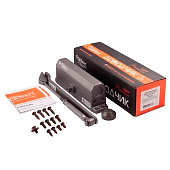 Доводчик Нора-М 4S (NOTEDO DC-120), нагрузка от 80 до 120кг, бронза/графит Доводчик Нора-М 4S (NOTEDO DC-120), нагрузка от 80 до 120кг, бронза/графит