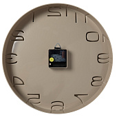  Часы настенные круг d=34,5 см, цвет корпуса бежево-серый, "Классика" Рубин 3431-001 