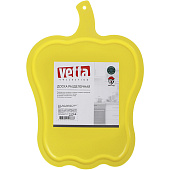  Доска разделочная фигурная Vetta  Перчик 37x26x0,3 см 852-031 