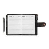 Записная книжка обложка ПВХ, формат А7, 65 листов, линия, на кнопке, с ручкой 3723896 Записная книжка обложка ПВХ, формат А7, 65 листов, линия, на кнопке, с ручкой 3723896