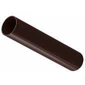 Труба водосточная Docke PREMIUM d85х1000мм, Шоколад Ral:8019 Труба водосточная Docke PREMIUM d85х1000мм, Шоколад Ral:8019