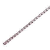 Трос стальной DIN 3055 4мм (20м) Трос стальной DIN 3055 4мм (20м)